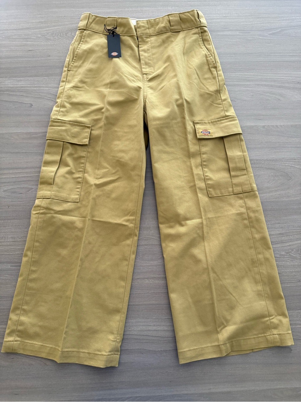 Dickies Tan Wide Leg Cargo Pants